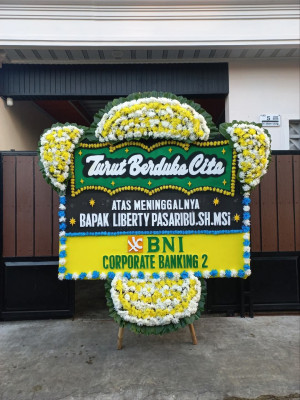 Papan Bunga Duka di Gemeh