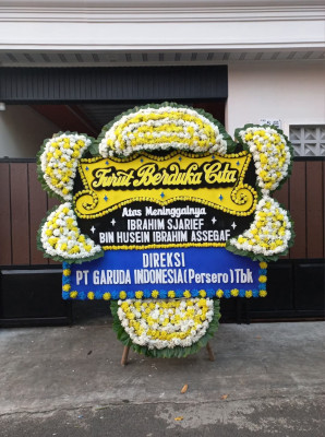 Papan Bunga Duka di Gemeh