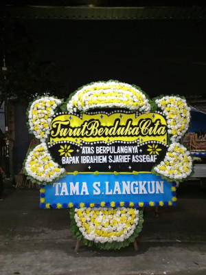 Papan Bunga Duka di Gemeh