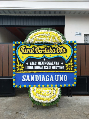 Papan Bunga Duka di Gemeh